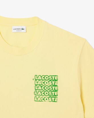 T-shirt jersey de coton graphique