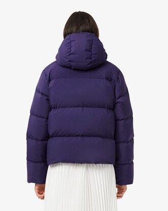 Doudoune à capuche relaxed fit duvet