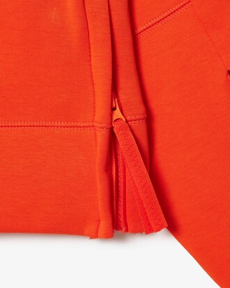 Sweatshirt à capuche court coton