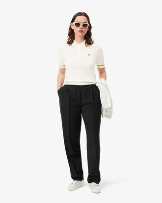 Polo court coton stretch 3D sans couture