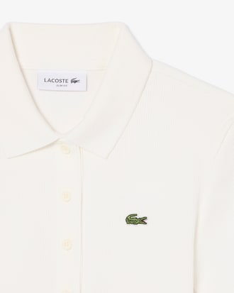 Polo L.12.D slim fit coton c&ocirc;tel&eacute;
