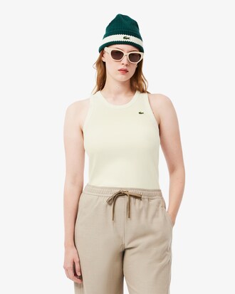 Débardeur slim fit coton côtelé