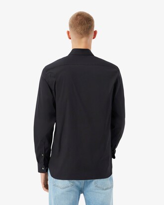 Chemise slim fit popeline stretch