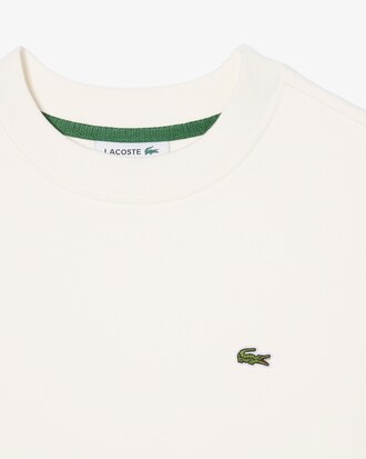 Sweatshirt relaxed fit col rond molleton