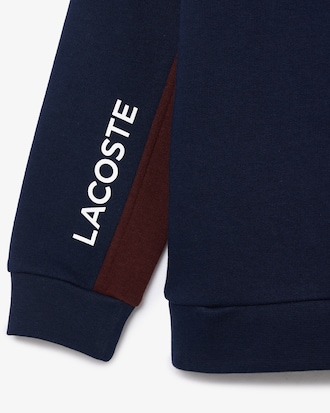 Sweatshirt molleton color-block