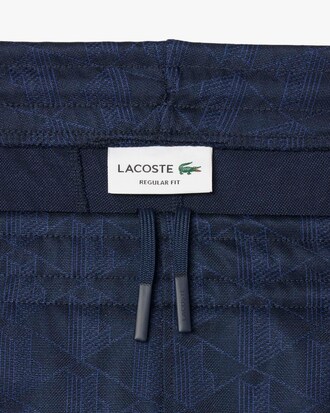 Pantalon de surv&ecirc;tement jacquard monogramme