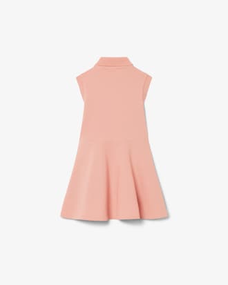 Robe sans manches en Piqu&eacute; stretch