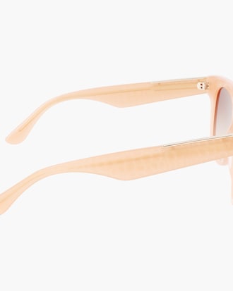 Lunettes Croco Skin ovales ac&eacute;tate