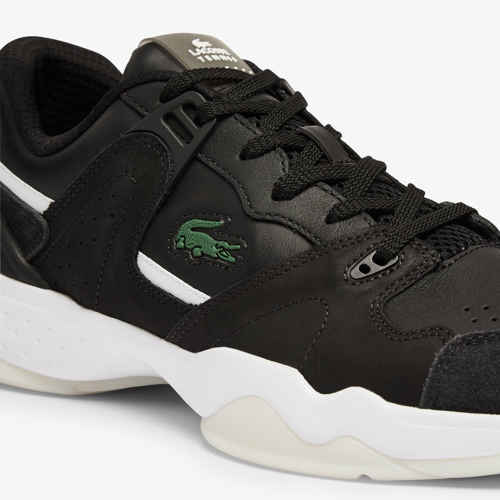 Sneakers T-Point homme en cuir et daim | LACOSTE