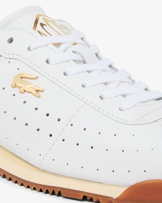Sneakers Club-Low femme en cuir