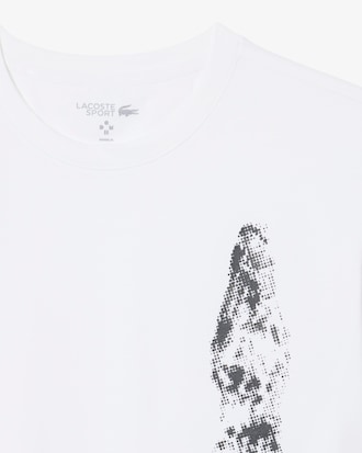 T-shirt Lacoste Tennis x Daniil Medvedev graphique