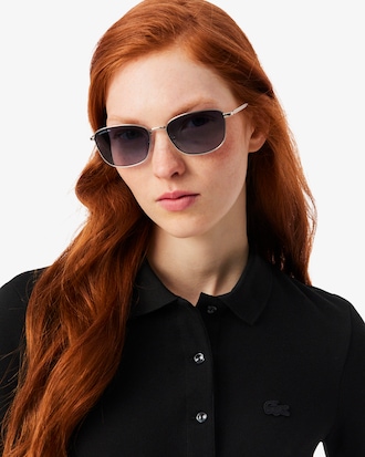 Polo L.12.D slim fit manches trois-quarts