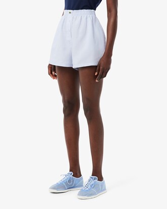 Short oversize lin m&eacute;lang&eacute;