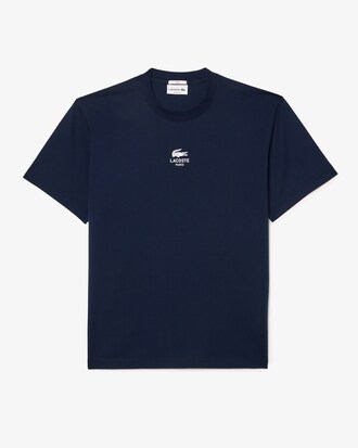 T-shirt coton imprimé signature
