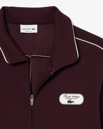Sweatshirt zipp&eacute; Tennis H&eacute;ritage badge
