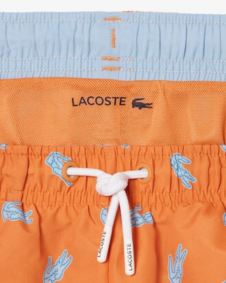 Short de bain taffetas uni