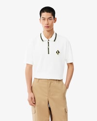Polo fabriqu&eacute; en France badge classic fit