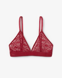 Brassi&egrave;re triangle dentelle sigl&eacute;e