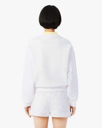 Sweatshirt oversize jersey double face