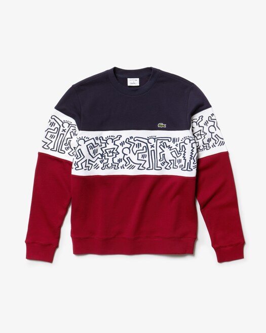 Bordeaux / Blanc / Bleu Marine