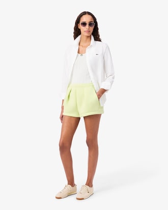 D&eacute;bardeur slim fit coton maille pointelle