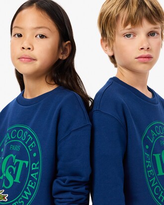Sweatshirt col rond imprimé
