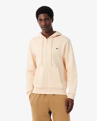 Sweatshirt zipp&eacute; classic fit molleton