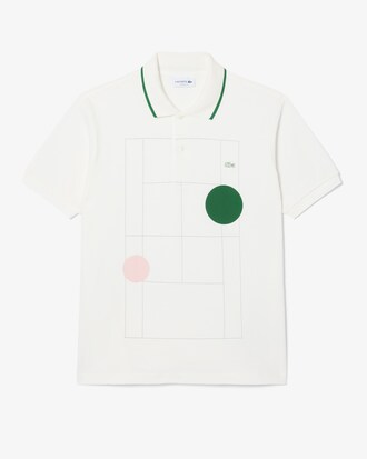 Polo Petit Piqu&eacute; graphique classic fit