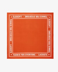 Foulard soie imprim&eacute; D&eacute;fil&eacute;