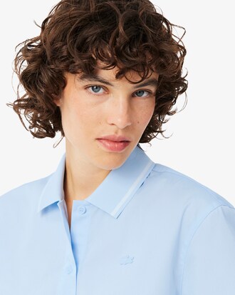 Chemise effet Petit Piqu&eacute; oversize