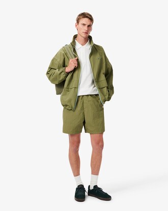Short relaxed fit poches zippées