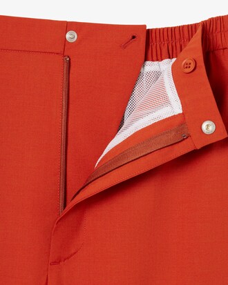 Pantalon taffetas loose fit D&eacute;fil&eacute;