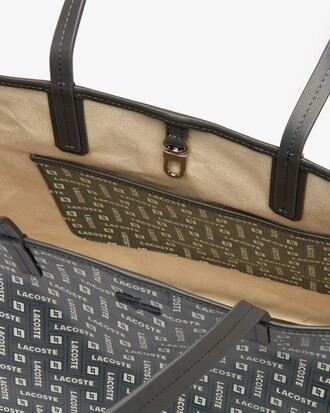 Sac cabas Monogramme en toile de coton enduite