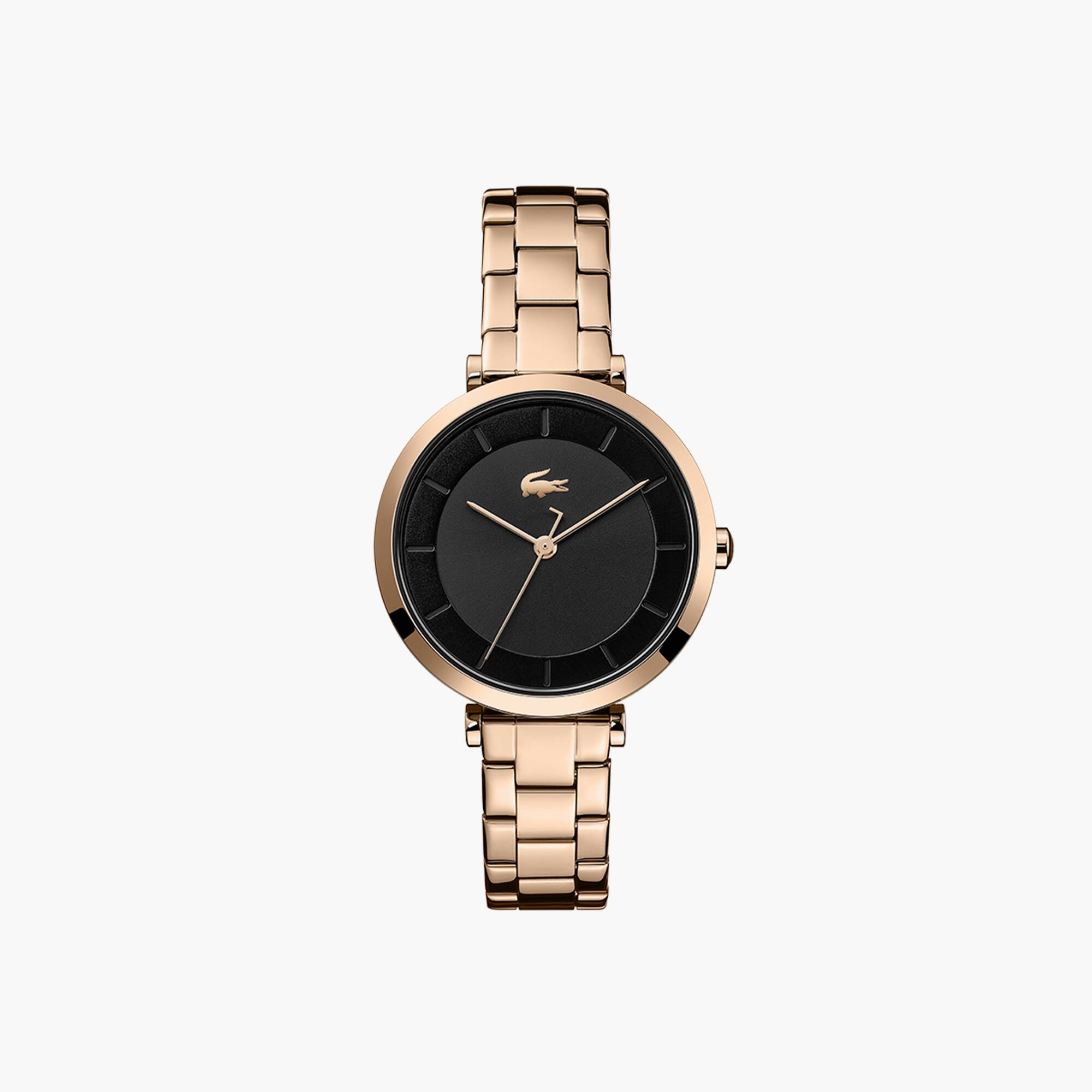 Montre Lacoste Geneva bracelet en métal doré | LACOSTE