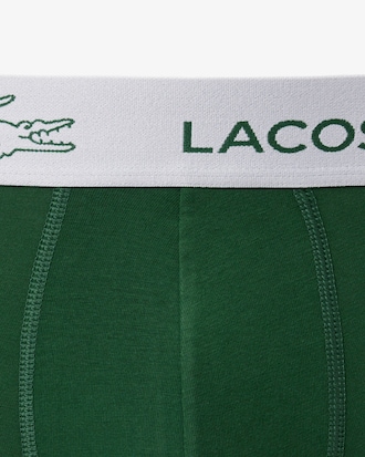 Lot de 3 boxers courts coton stretch