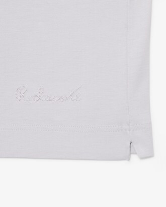 Polo Paris classic fit col ouvert brod&eacute;