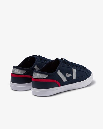Juniors' Sideline Lace-up Canvas and Synthetic Sneakers
