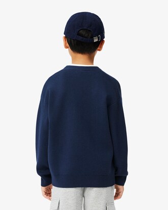 Cardigan col V coton et laine