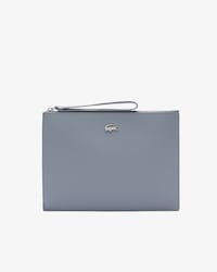 Pochette Anna en toile enduite piquée