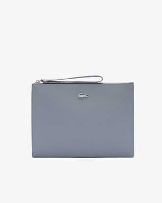 Pochette Anna en toile enduite piqu&eacute;e