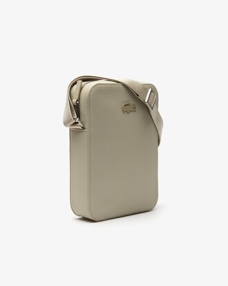 Sacoche verticale zippée Chantaco en cuir souple uni