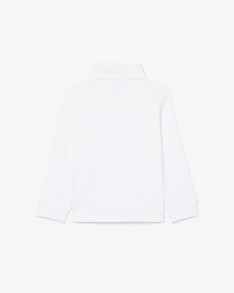 T-shirt col roul&eacute; coton