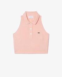 Polo sans manches en Piqu&eacute;