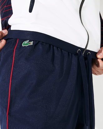 Ensemble de surv&ecirc;tement &agrave; capuche Tennis Lacoste SPORT color-block