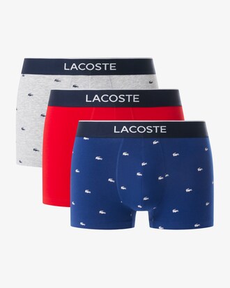 Lot de 3 boxers courts stretch imprimé