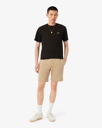 Short regular fit molleton