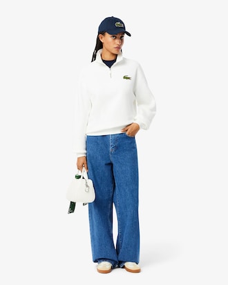 Casquette twill de coton badge Crocodile