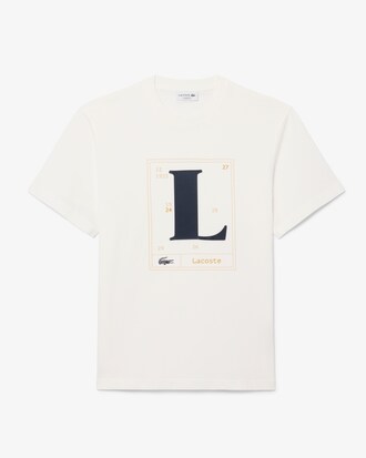 T-shirt jersey coton imprim&eacute; graphique