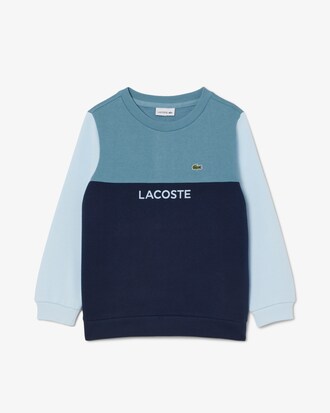 Sweatshirt molleton color-block