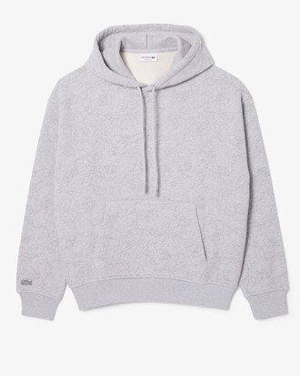 Sweatshirt à capuche relaxed fit imprimé